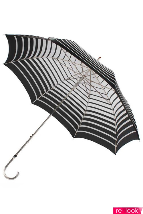 зонт с цветочным принтом
