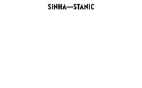 Sinha-Stanic, -