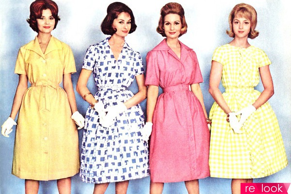 модные тенденции 1960