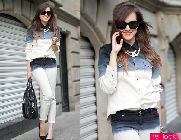 denim total look